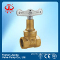 Threaded end copper gate valve with lock